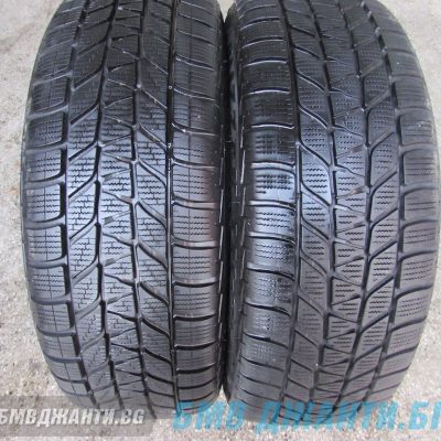 1бр. Зимна гума Bridgestone 205 55 R17 DOT0612 или DOT3711