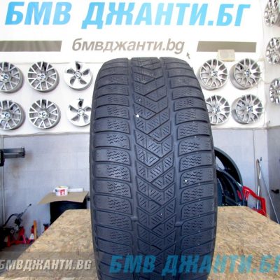 1бр Зимна гума Pirelli 245 50 R18 RFL DOT4015 4~5мм