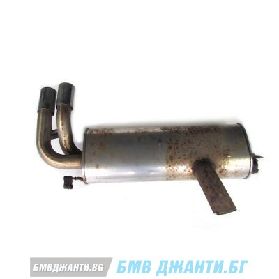 Задно гърне в комплект с хромирани накрайници за BMW F30 F31 F32 F33 F36 N57Z