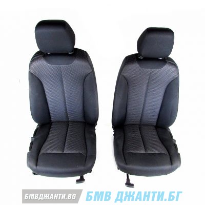 Предни седалки с подгряване BDAT anthracite 0494 за BMW 1 2 3 и 4 F Серии