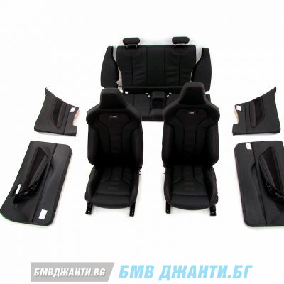 Комплект салон MDOE Leather Dakota perforated black orange BMW F87 M2 LCI M2 Competition 7км