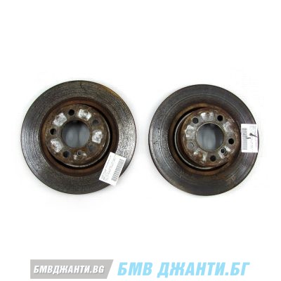 Комплект задни спирачни дискове вентилирани BMW X3 F25 X4 F26 34206868936
