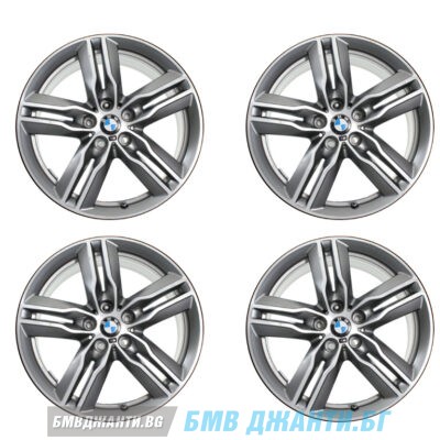 Комплект 4бр Оригинални джанти BMW STYLE 570M F48 F49 (забележки)
