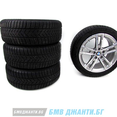 Комплект Зимни гуми DOT2520 и джанти BMW Style 550M ferric grey за BMW 1 Серия F40