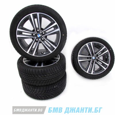 Комплект Зимни гуми DOT2819 и джанти BMW Style 548 Orbitgrey за BMW F40 F44