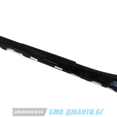 Прагова лента лява 668 black 2 за BMW F21 F22 F23 Фейслифт