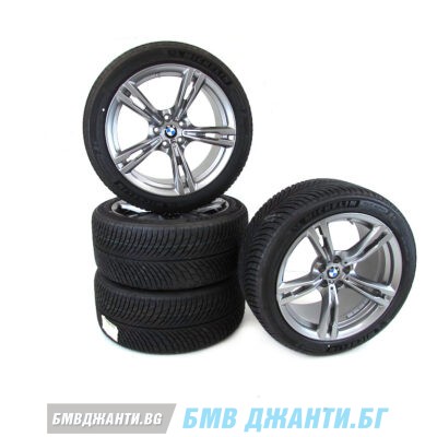 Комплект НОВИ Зимни гуми DOT5317 и джанти BMW Style 705M за BMW F90 M5 F91 F92 M8